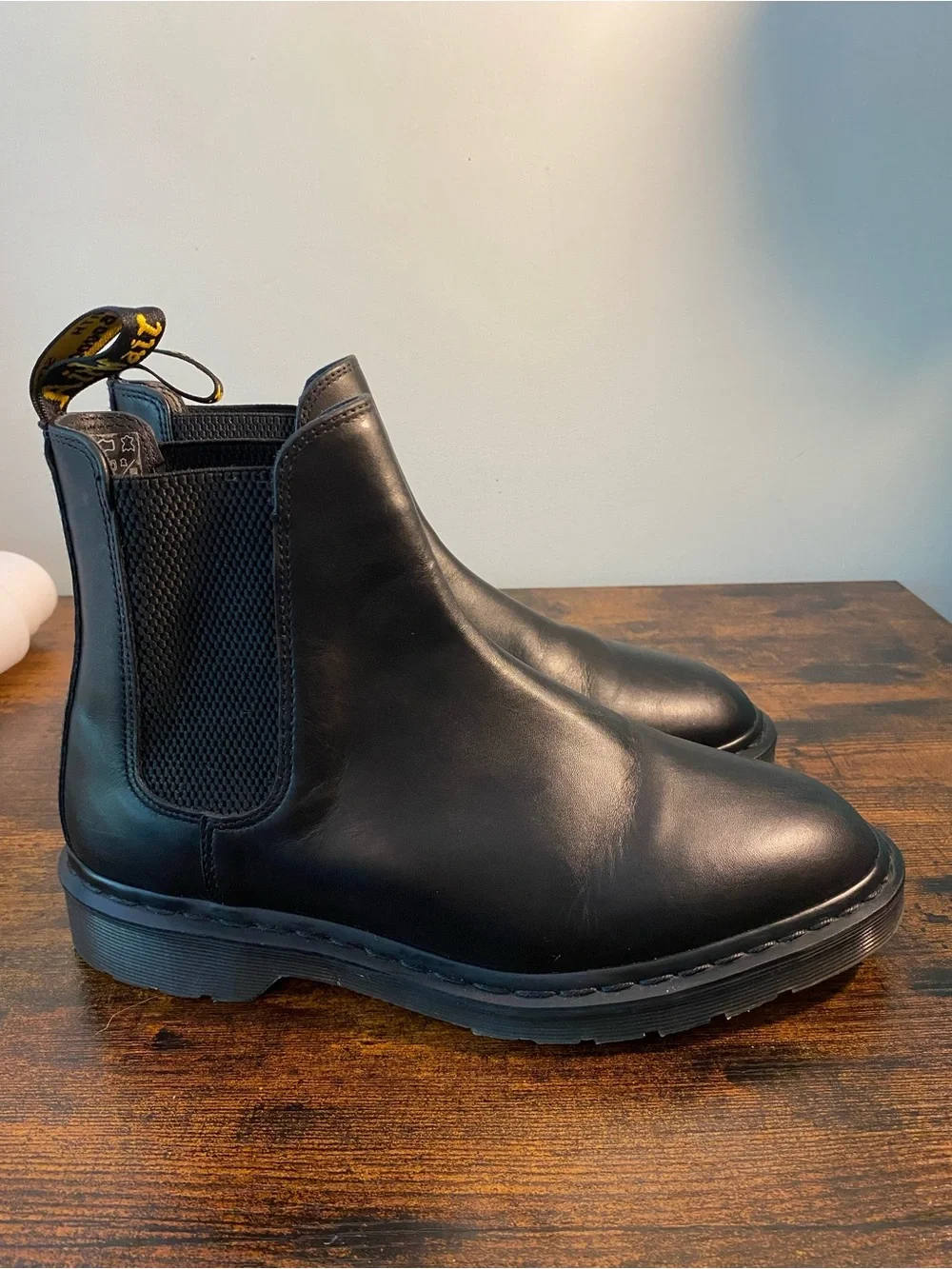 Dr. Martens Black Leather Graeme Chukka Boots